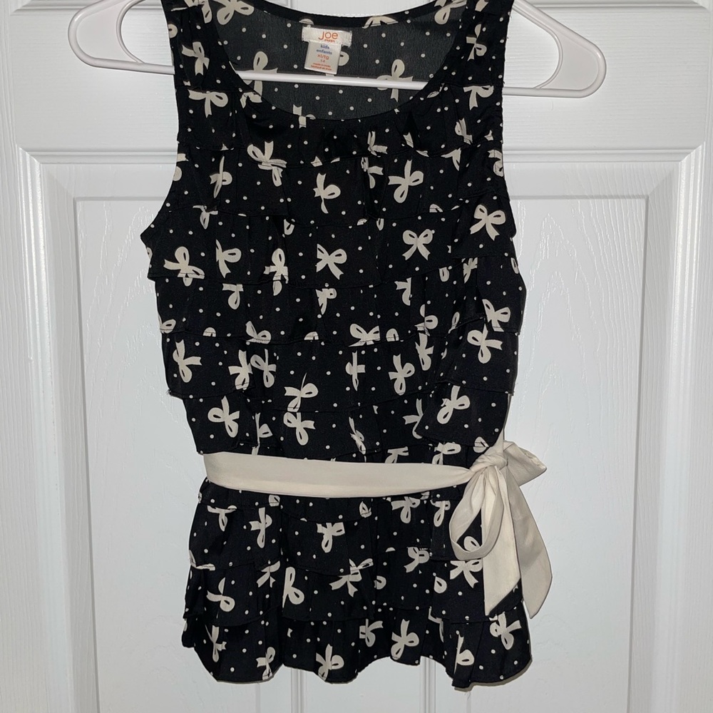 Girls sleeveless top